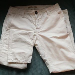 Jbrand cream color pants